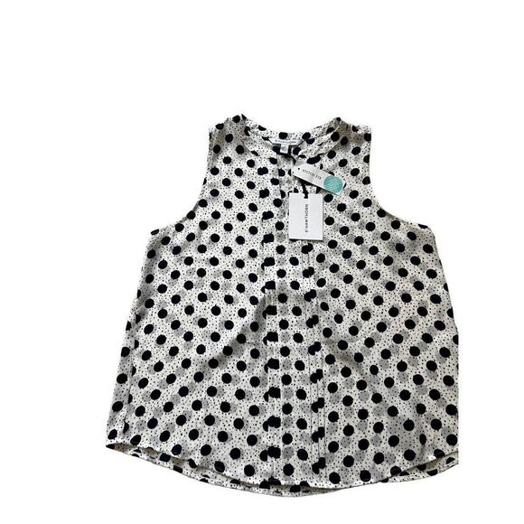 41 HOWTHORN Tank Tops V Neck Sleeveless Loose Casual Tops Blouse - Picture 4 of 8